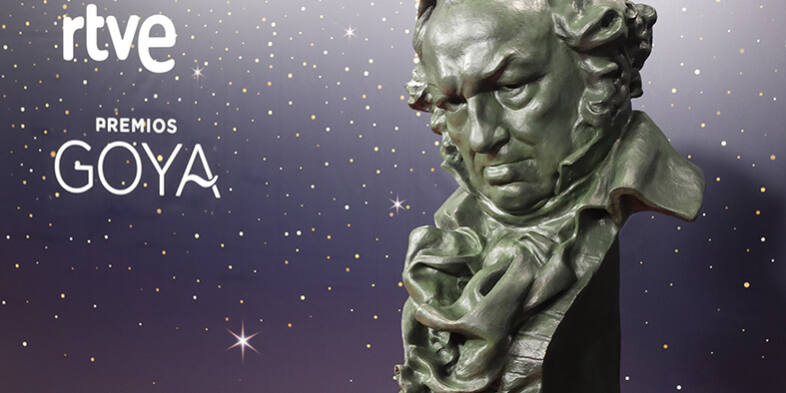 estatuilla de los premios Goya
