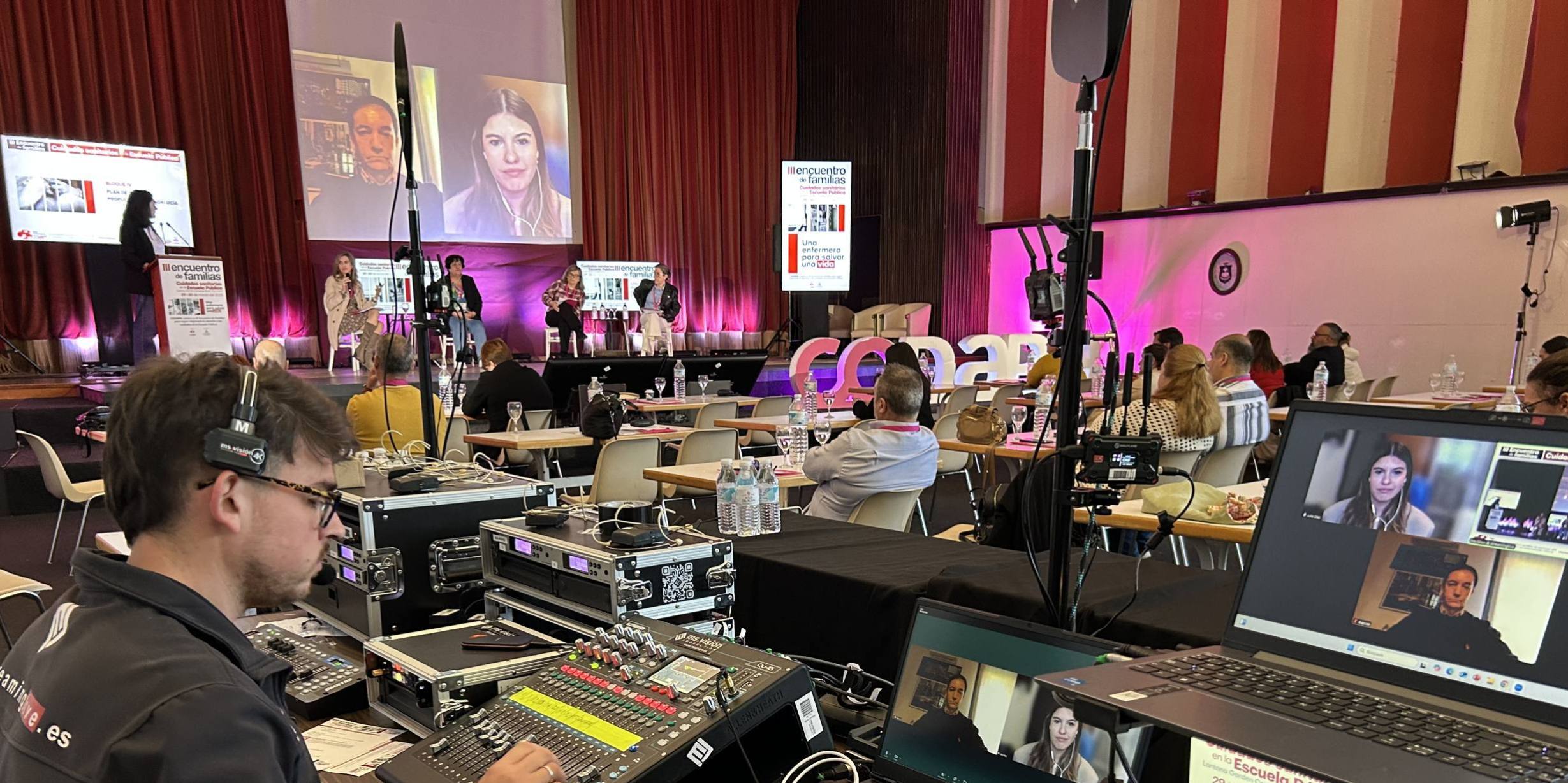 retransmisión de eventos en directo